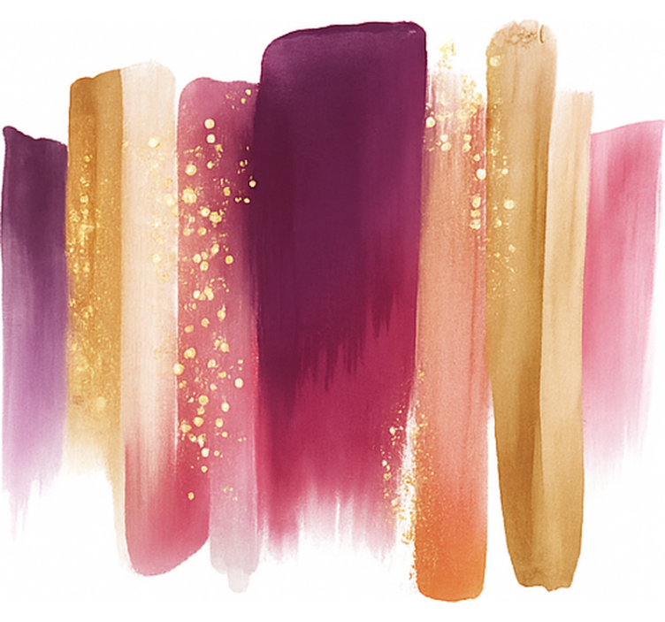 Abstract strokes teenage blind - TenStickers