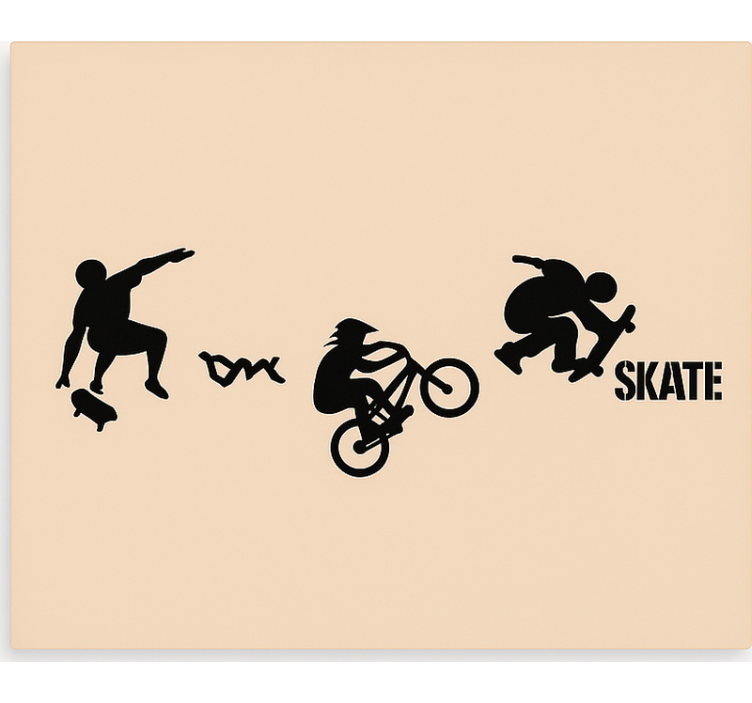 Skate BMX sport teenage blind - TenStickers