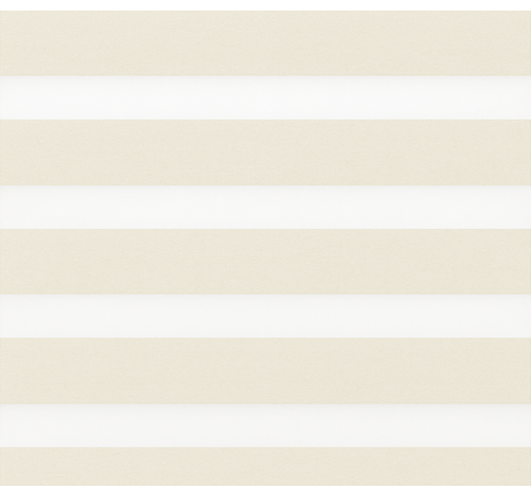 Off-white stripe dining room blind - TenStickers