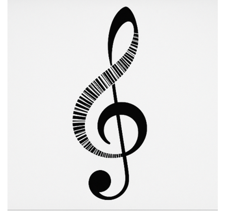 music note  teenage blind - TenStickers