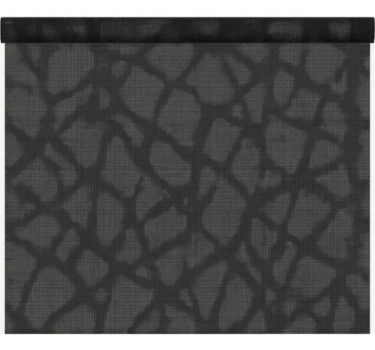 Blind office sheer black/grey - TenStickers