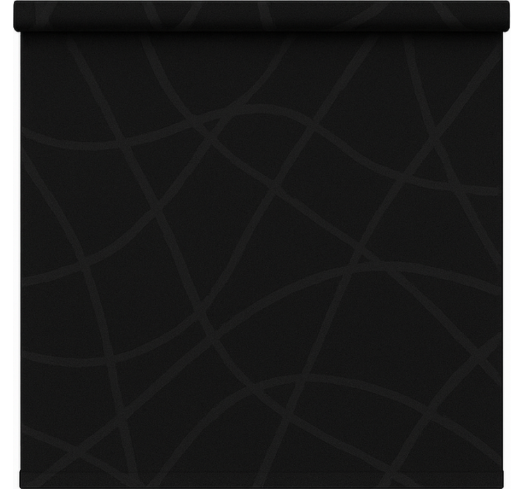 Blind office soothing black curtains - TenStickers