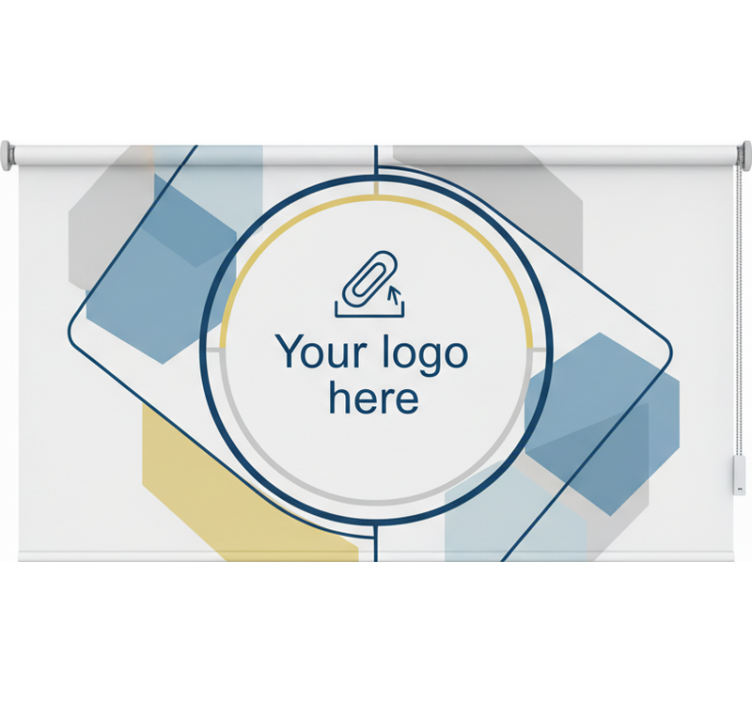 Blind office custom logo design service - TenStickers