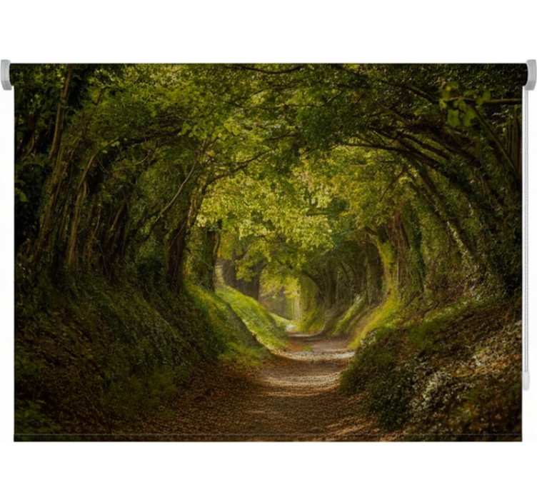 Blind trees greenway - TenStickers