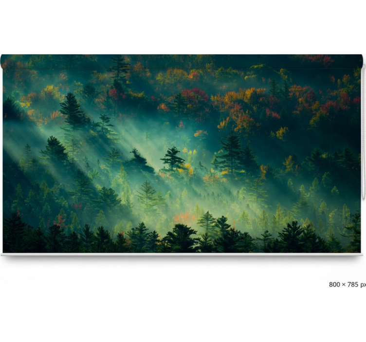 Blind trees in the melancholic woods - TenStickers