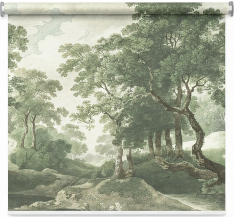 Blind trees classic timeless nature - TenStickers