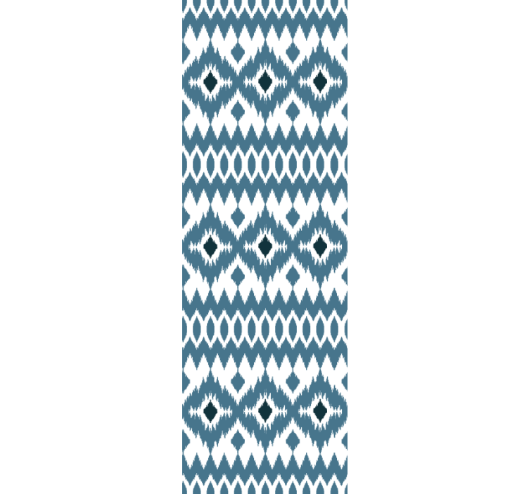Blinds in a kitchen tribal pattern aztec design - TenStickers