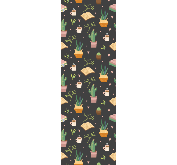 Blinds in a kitchen coffee and books - TenStickers