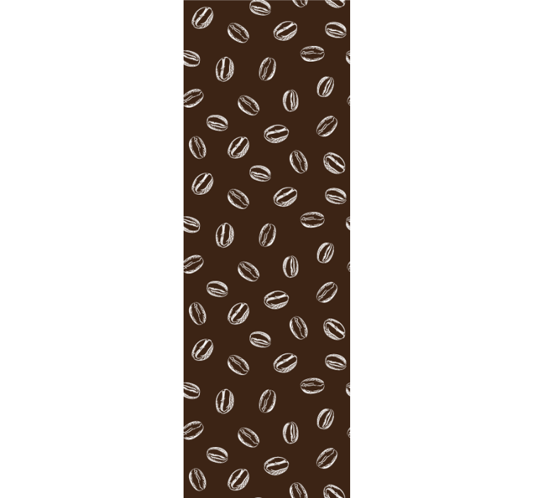 Blinds in a kitchen coffee beans pattern - TenStickers