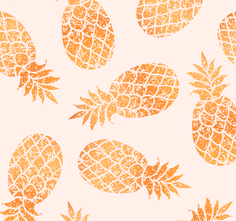 Blinds in a kitchen with tropical fruit design - TenStickers