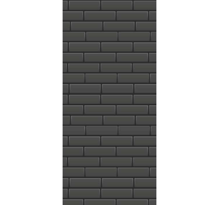 Dining room blind concrete block texture design - TenStickers