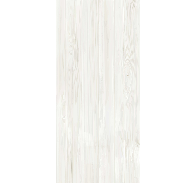 Dining room blind in white wood finish - TenStickers