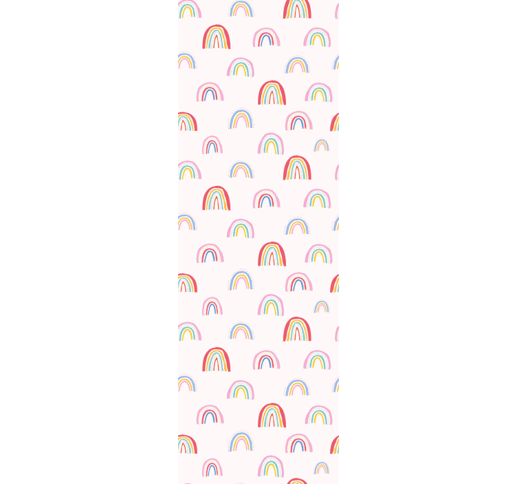 Blind kids colorful rainbow patterns - TenStickers