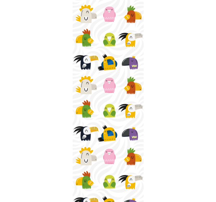 Blind kids cheerful monster mural - TenStickers