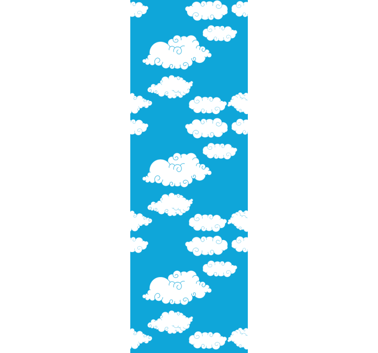 Blind kids clouds in the sky - TenStickers
