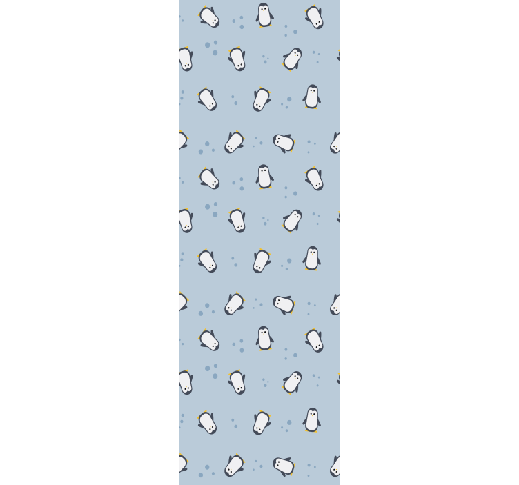 Blind kids seamless penguin pattern - TenStickers