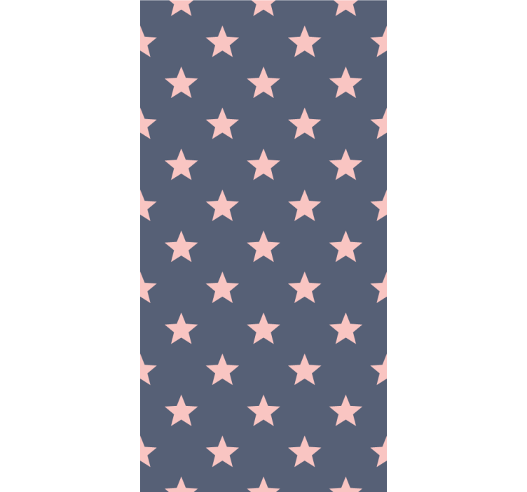 Blind kids pink and grey stars - TenStickers
