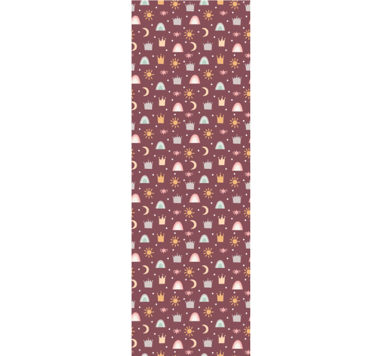 Blind kids crowns and rainbows - TenStickers