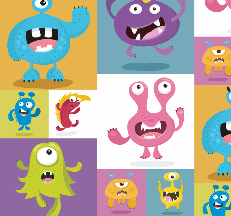 Blind kids adorable creatures - TenStickers