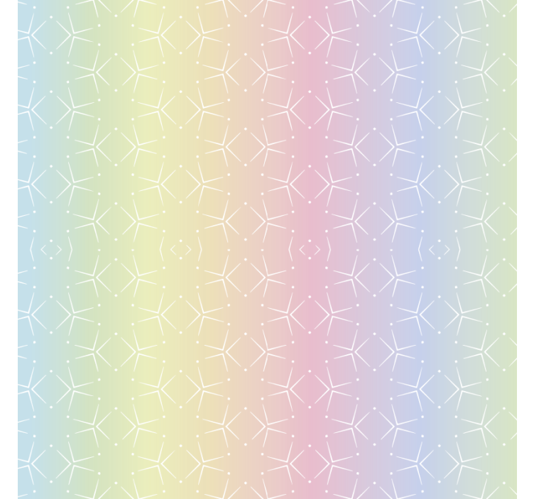 Blind kids glitter rainbow sky pastel background - TenStickers