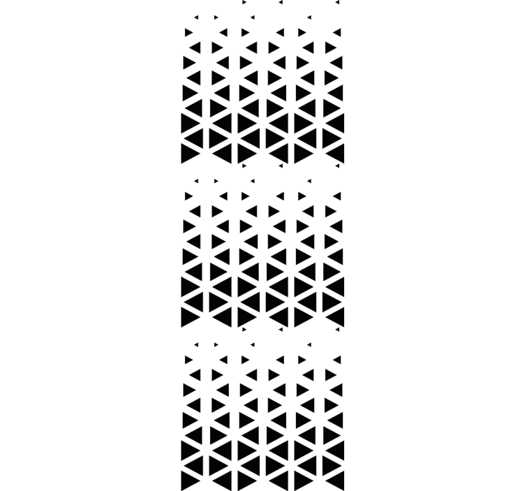 Blind office with geometric ombre design - TenStickers