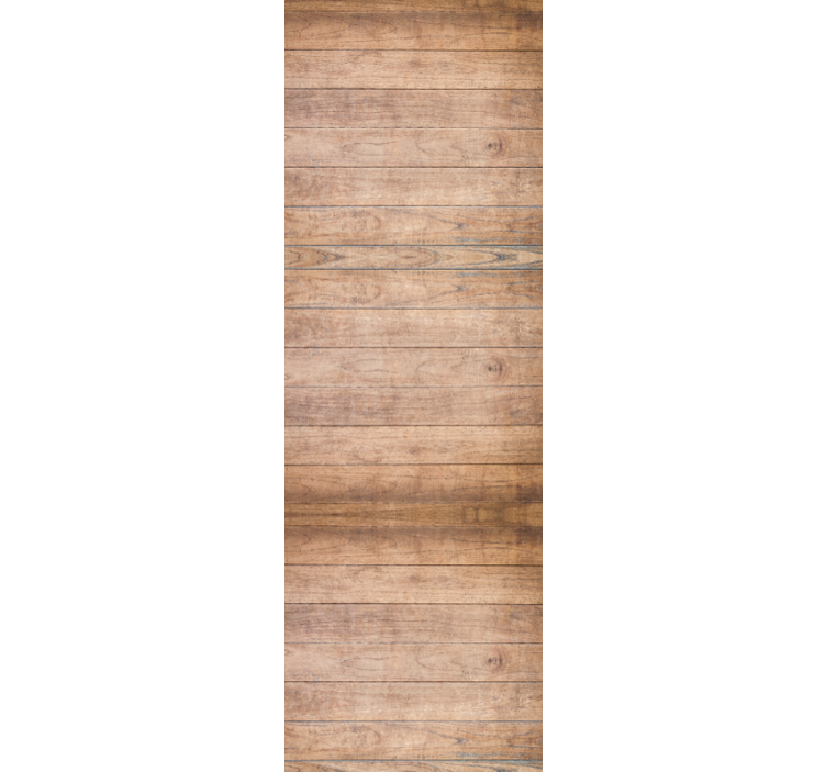 Blind office horizontal rustic wooden planks - TenStickers