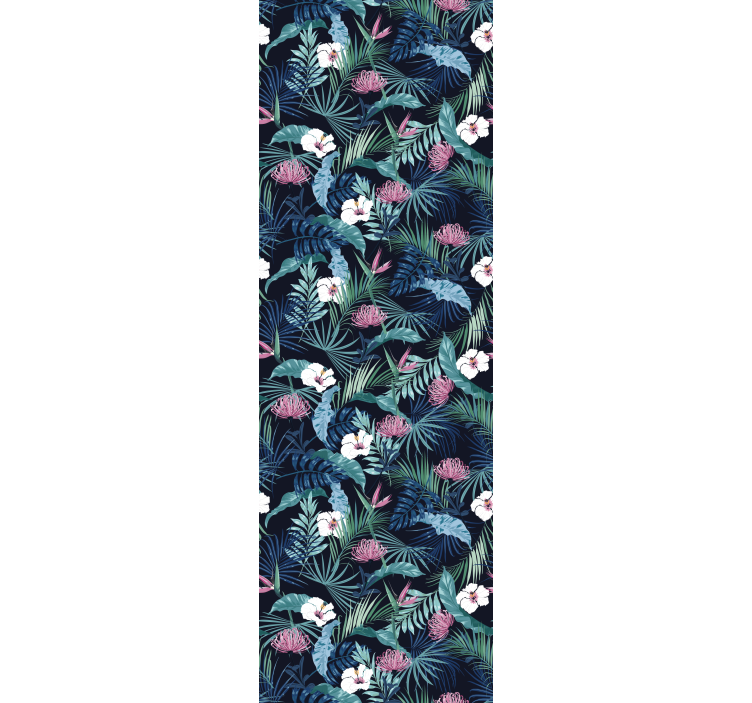 Blind office tropical foliage decor - TenStickers