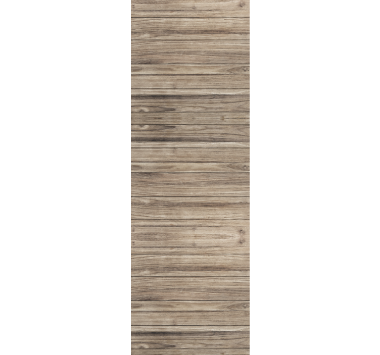 Blind office gray rustic horizontal wood planks - TenStickers