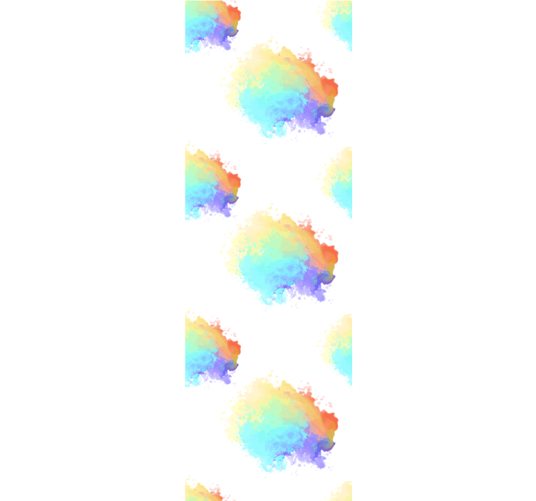 Teenage blind colorful splash party - TenStickers