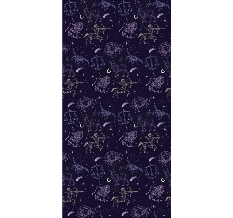 Teenage blind constellation design - TenStickers