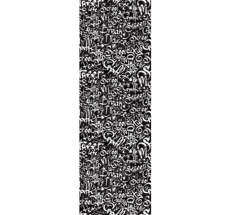 Teenage blind with graffiti tag design - TenStickers