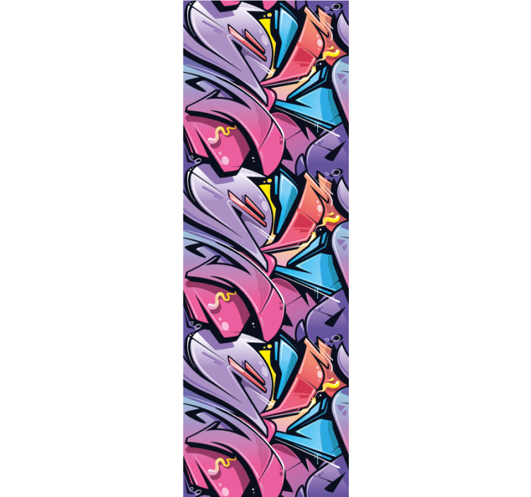 Teenage blind realistic graffiti design - TenStickers