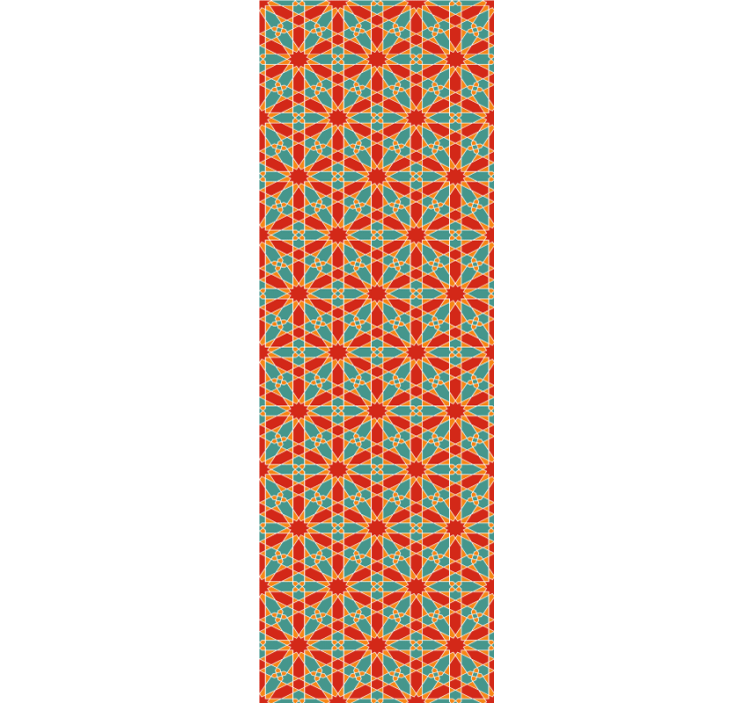 Teenage blind seamless arabic geometric design - TenStickers