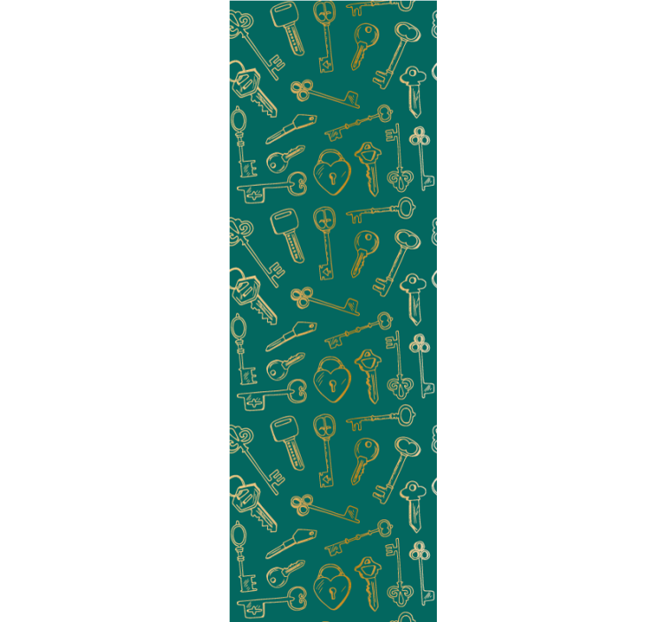 Teenage blind key and lock system - TenStickers