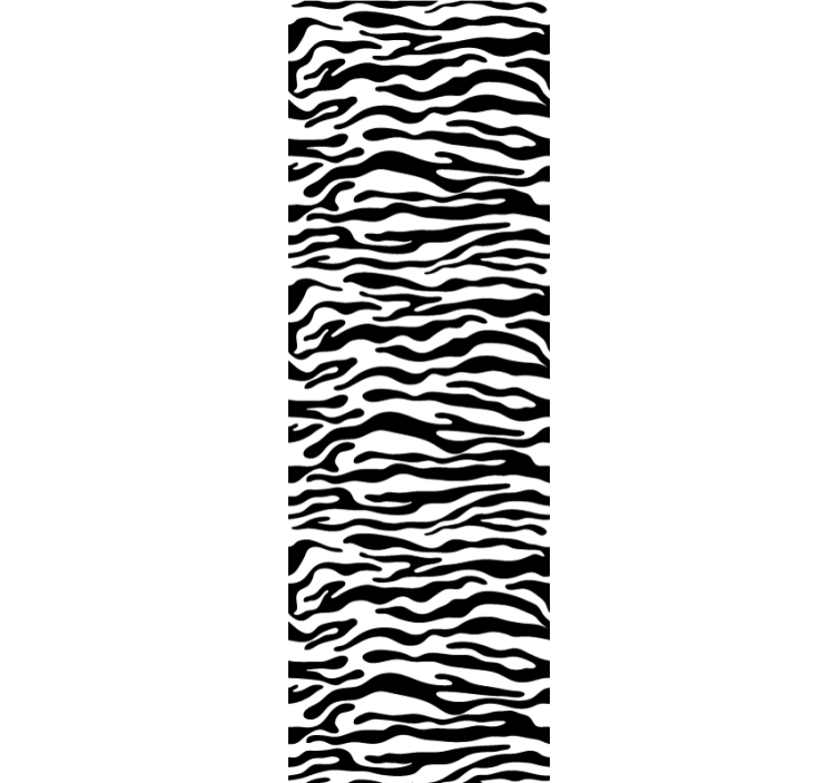 Teenage blind zebra pattern - TenStickers