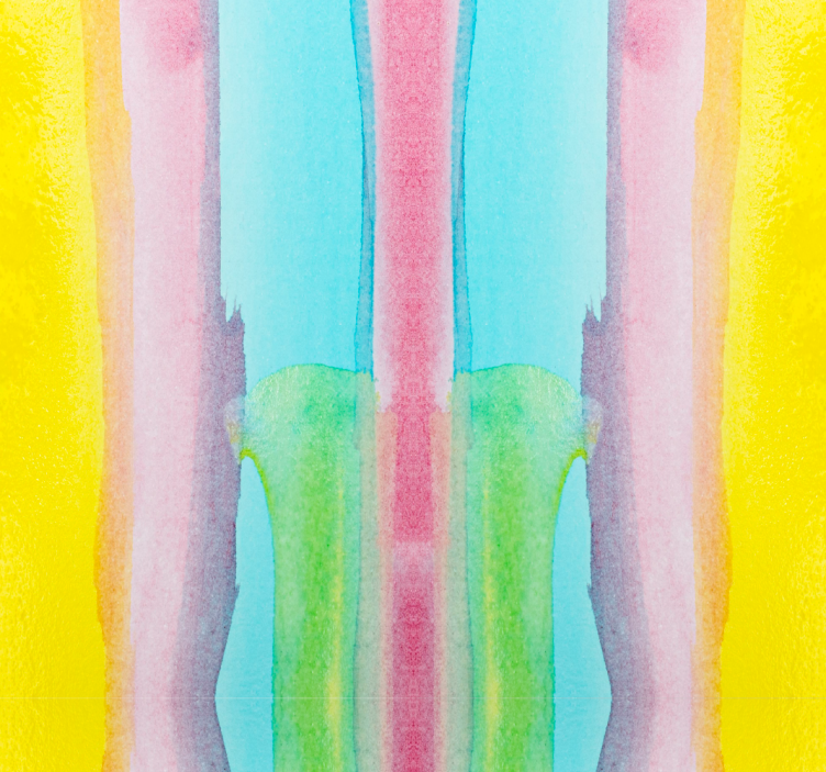 Teenage blind multicolor background - TenStickers