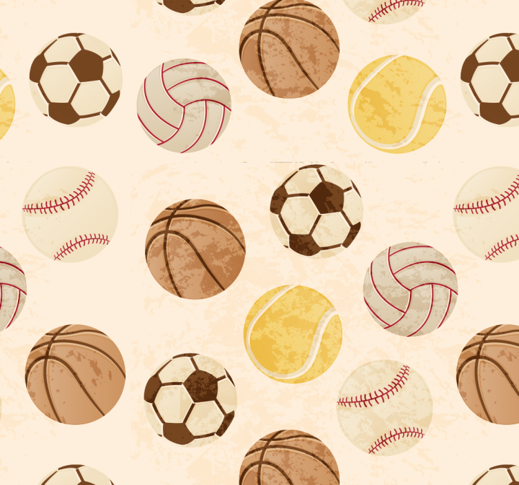Teenage blind vintage balls design - TenStickers