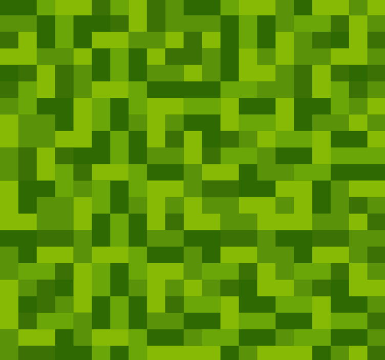 Teenage blind with green squared gaming design - TenStickers