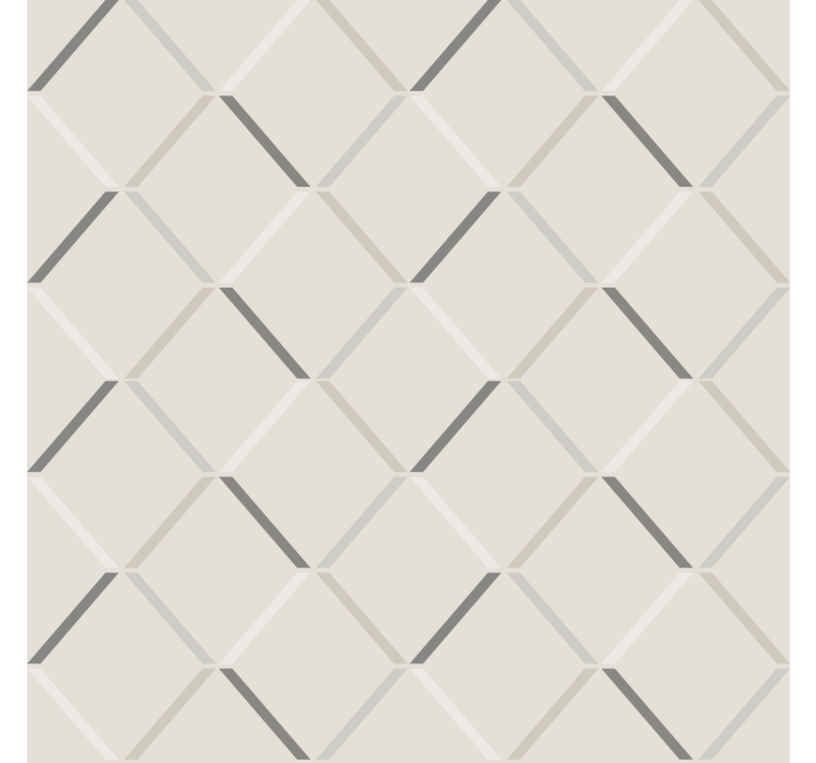 Modern blind with nordic diamonds - TenStickers
