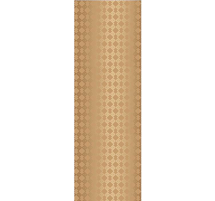 Modern blind eclectic art deco gold columns - TenStickers