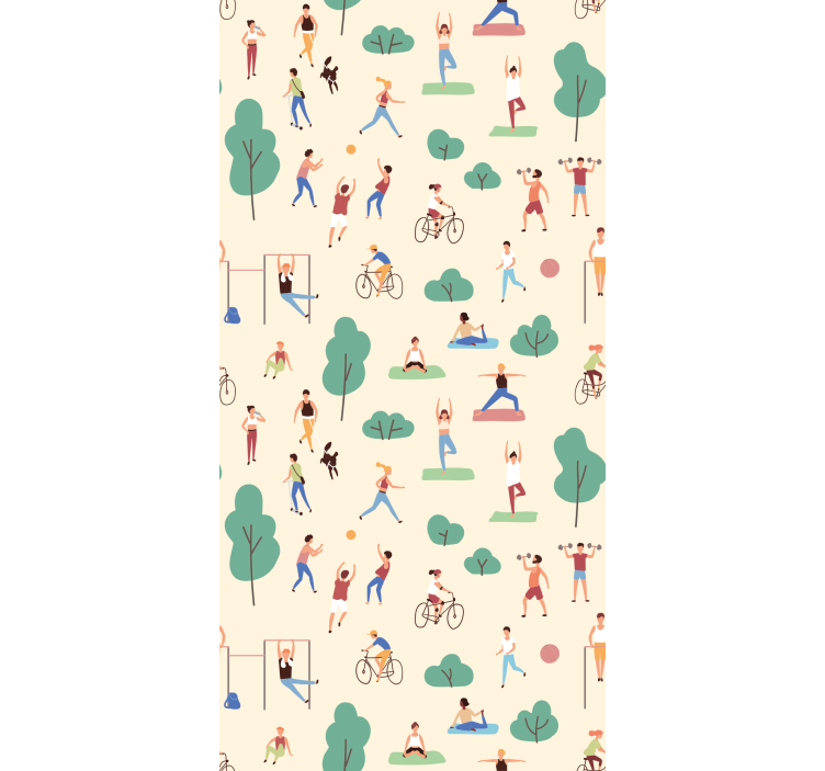 Modern blind for active sports enthusiasts - TenStickers