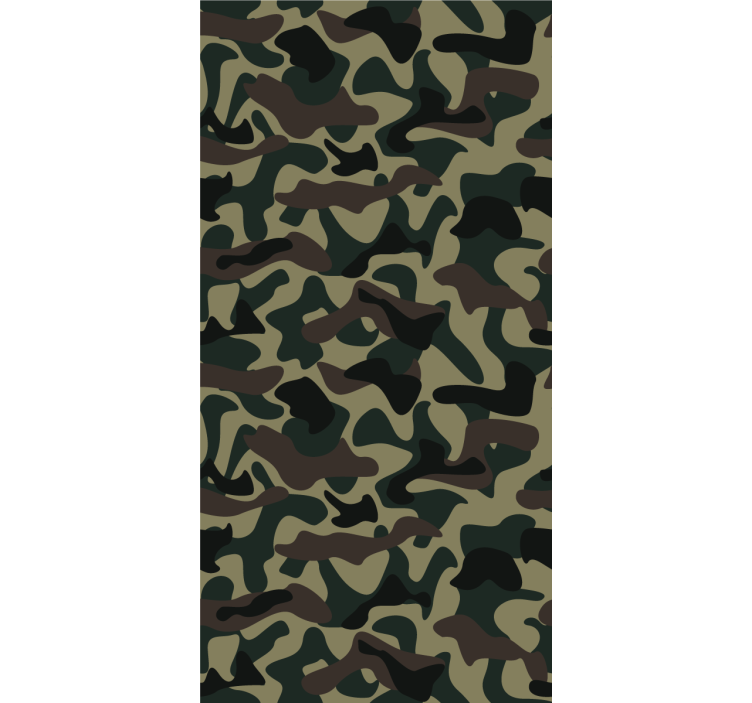 Modern blind in camouflage pattern - TenStickers