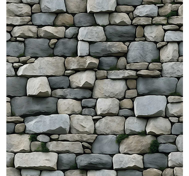 Blind grey realistic pattern - TenStickers