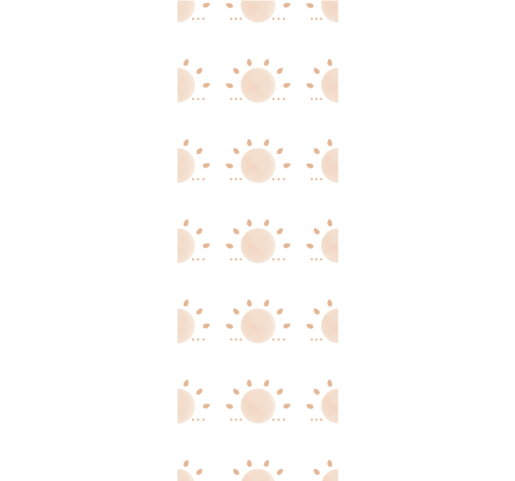 Roller blind beige abstract minimal sun - TenStickers