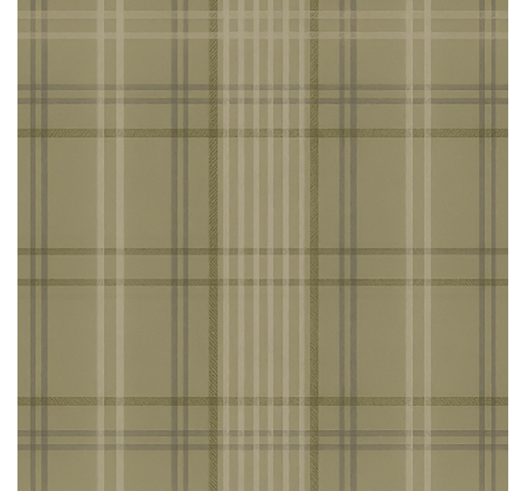Roller blind beige 1960s grey olive design - TenStickers
