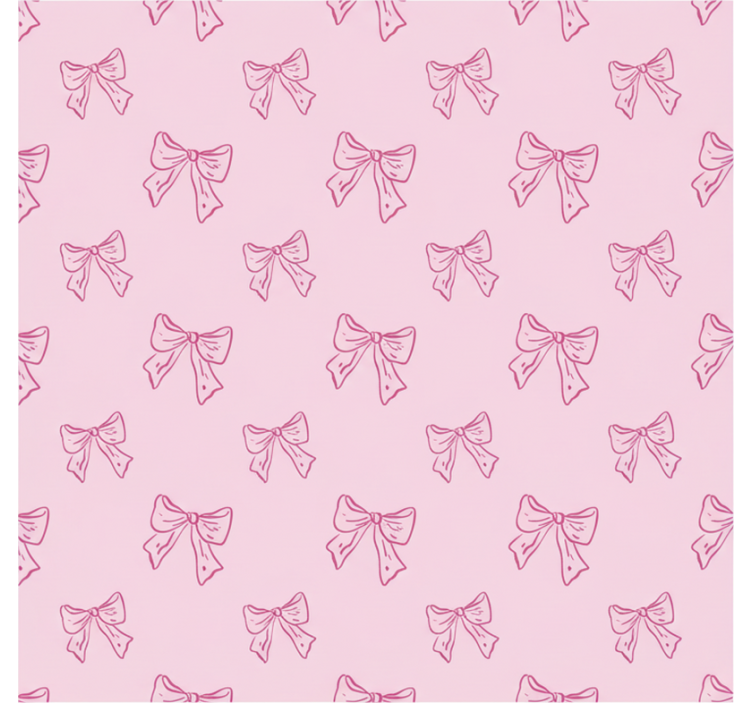 Roller blind pink with pink bows pattern - TenStickers