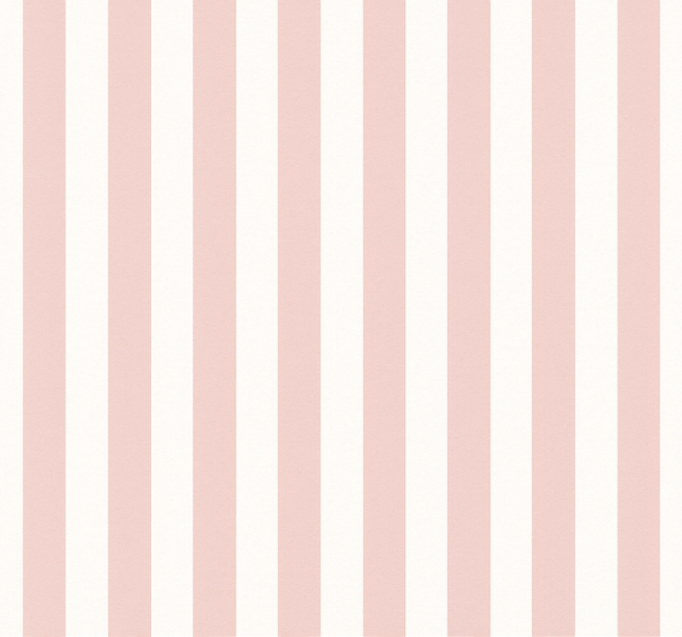 Roller blind pink pink and white stripes - TenStickers