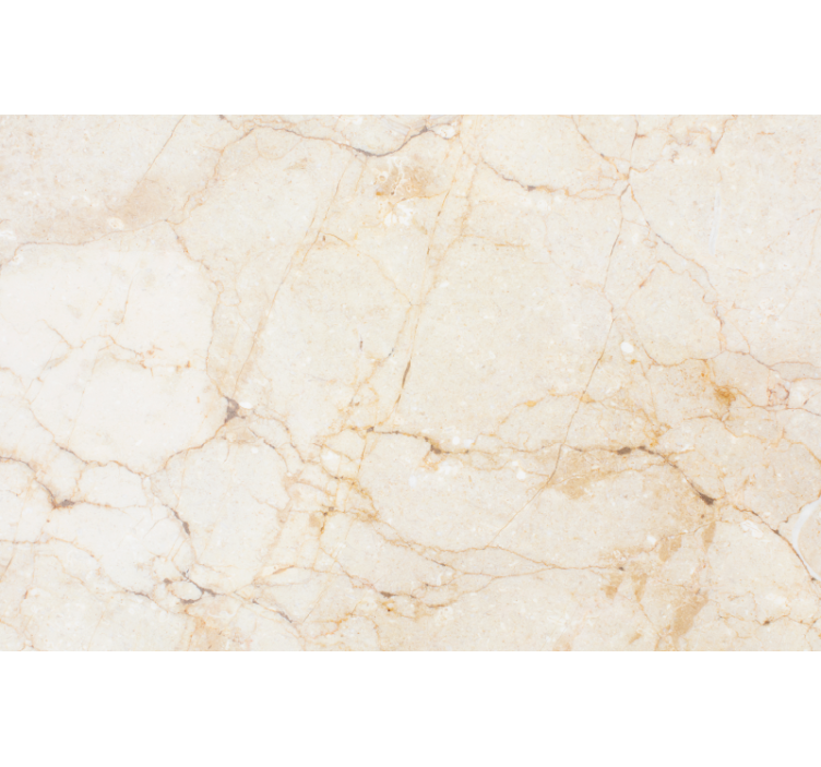 Roller blind beige white classic marble effect - TenStickers