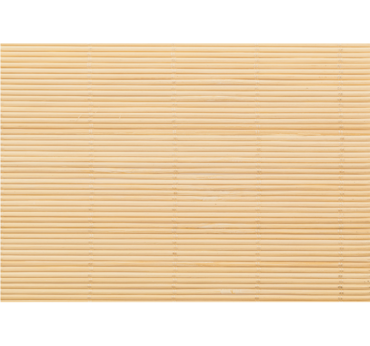 Roller blind beige bamboo imitation pattern - TenStickers