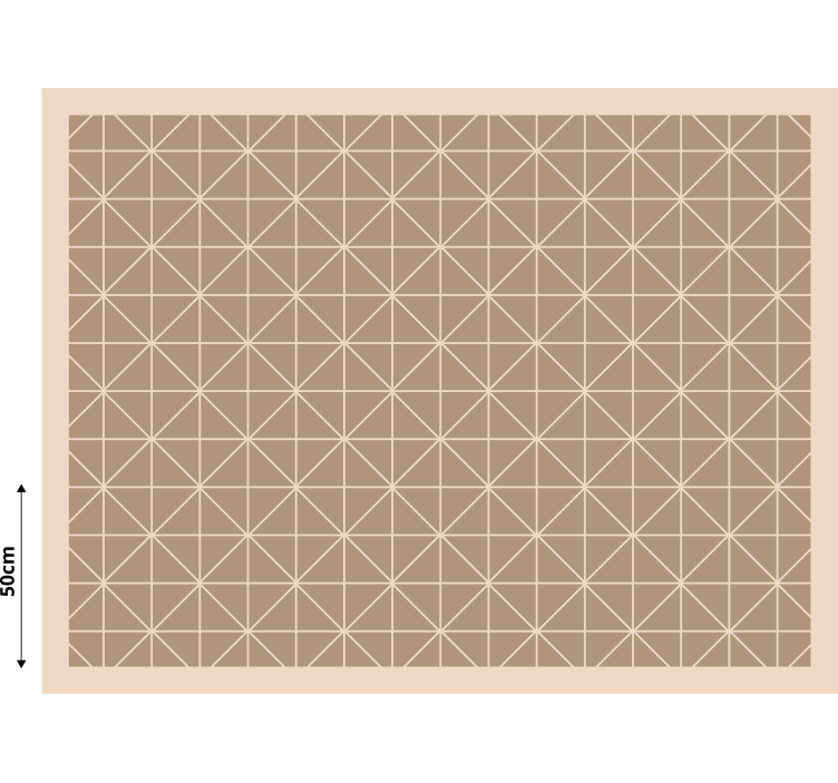 Roller blind beige with beige patterned design - TenStickers